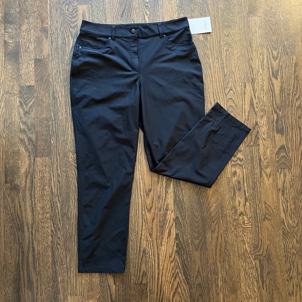 lululemon City Sleek 5-Pocket Pan 7/8 NWT Black